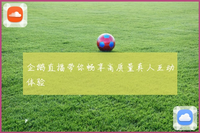 企鹅直播带你畅享高质量真人互动体验
